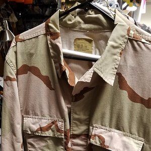 US Army Desert Storm Vintage 1990 Camo BDU Jacket